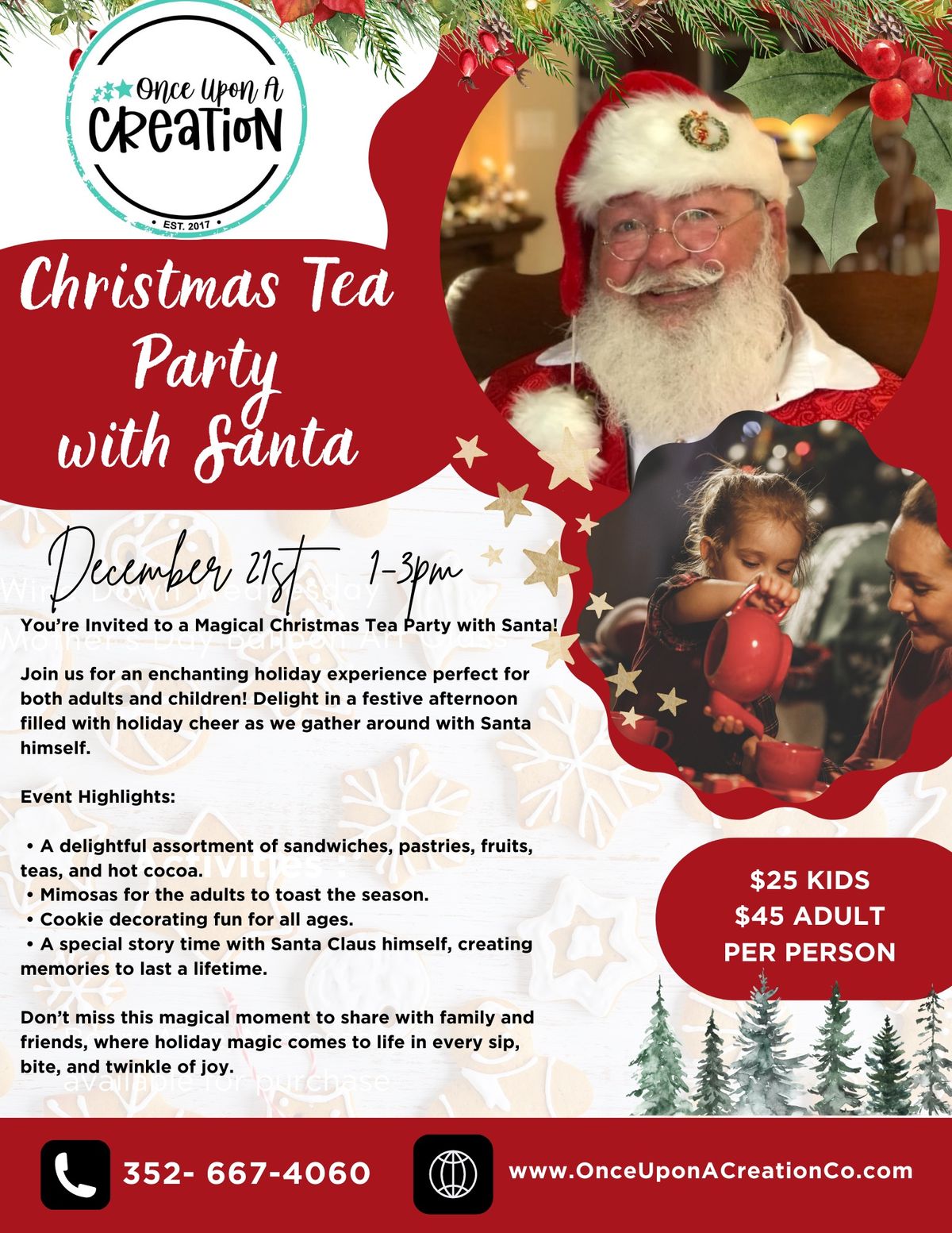 Magical Christmas Tea Party with Santa