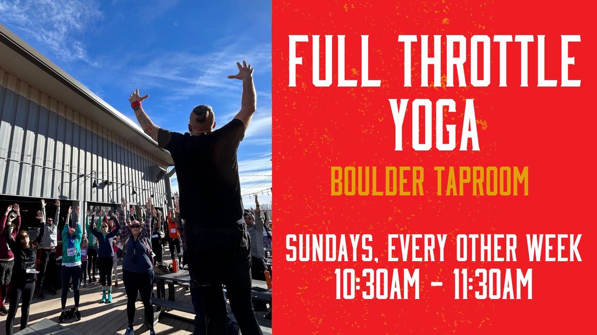 Boulder: Full Throttle Yoga