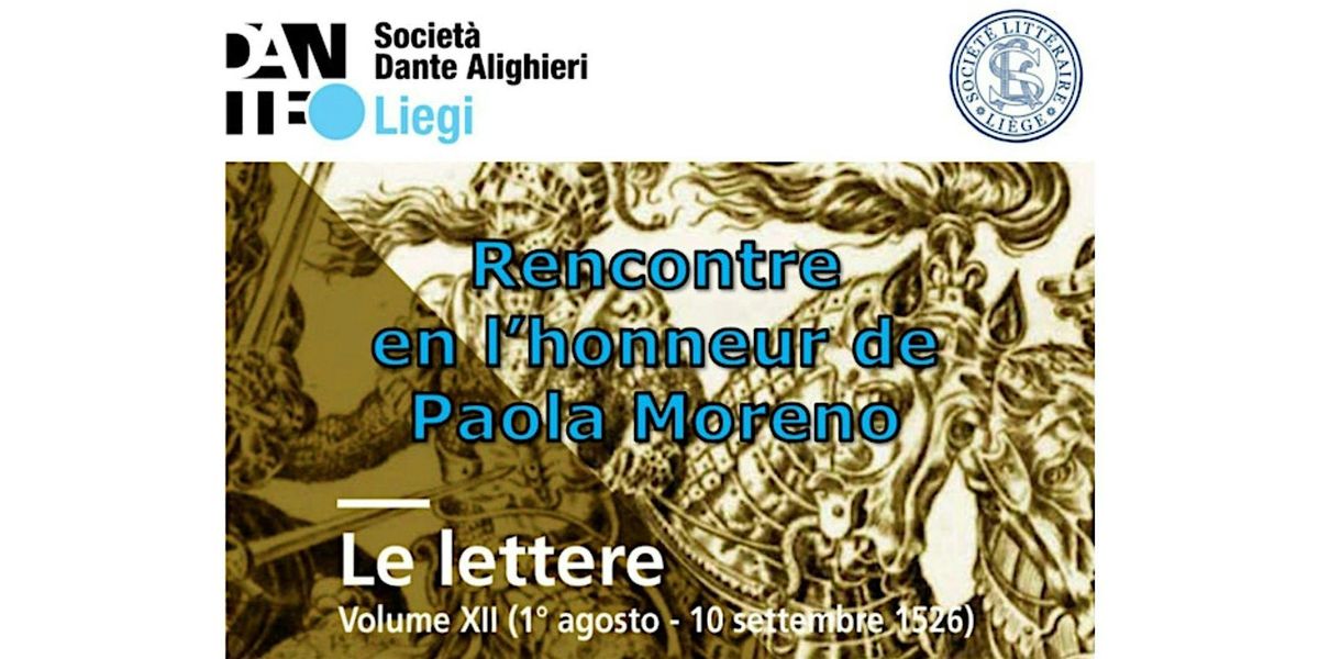 Rencontre en l'honneur de Paola MORENO