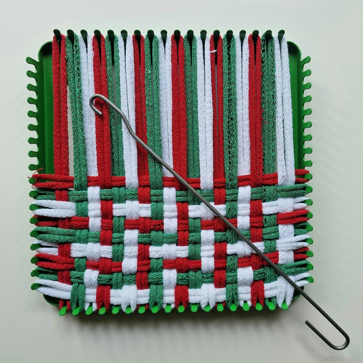 Colourful Christmas Weaving