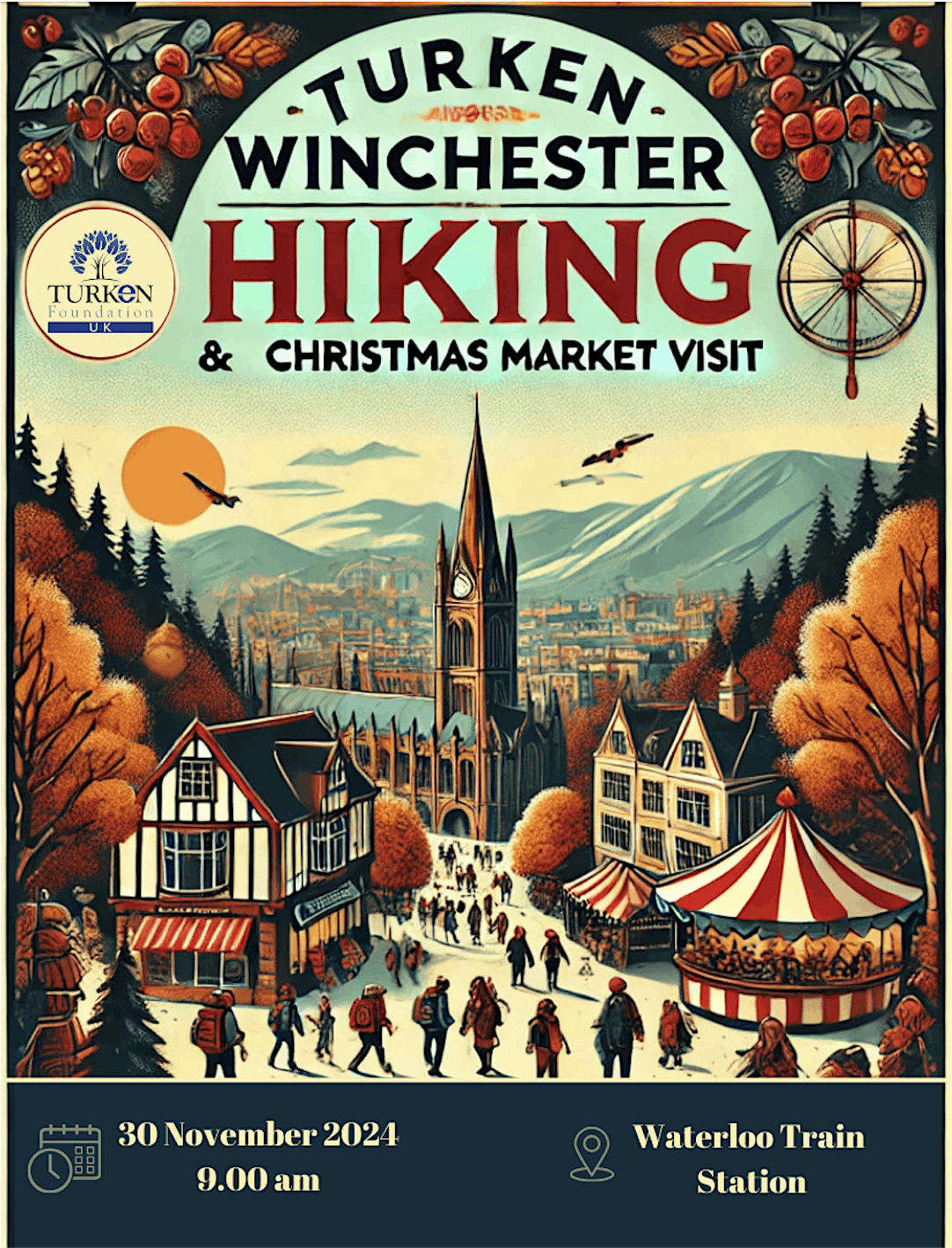 Turken Winchester Hiking and Christmas Market Visit