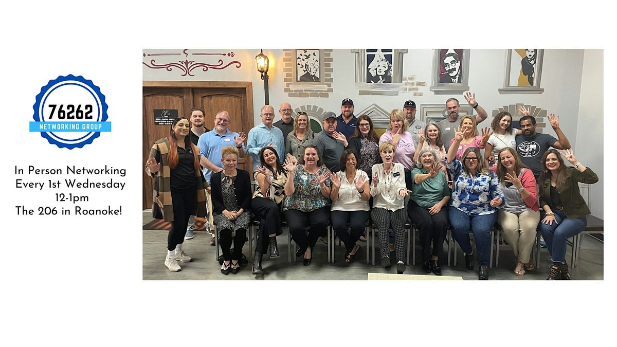 76262 Networking Group Monthly Meet UP