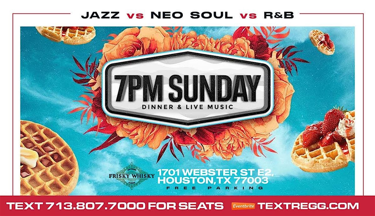4pm & 7pm SOUL KITCHEN SUNDAY FUNDAY -- LIVE MUSIC - NEO SOUL vs R&B