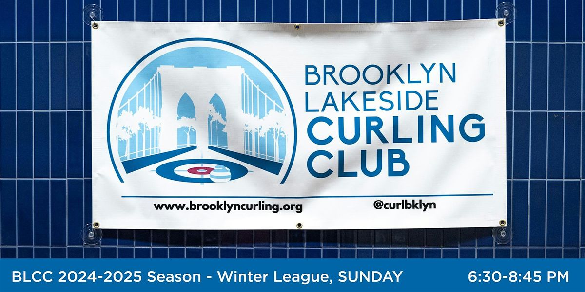 Brooklyn Lakeside Curling Club 2024-2025 Season - Winter League, Sunday