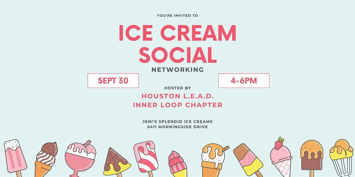 Ice Cream Social Networking