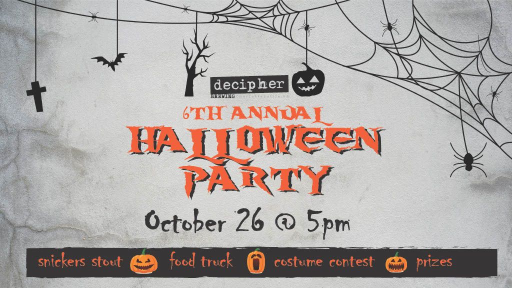 6th Annual Halloween Party!