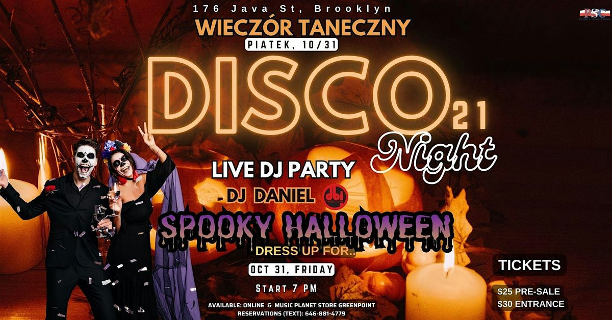 Disco Night Vol. 21 - HALLOWEEN PARTY