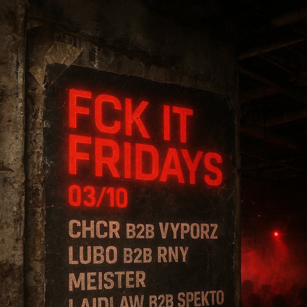 AHpromotions:FCK IT FRIDAYS