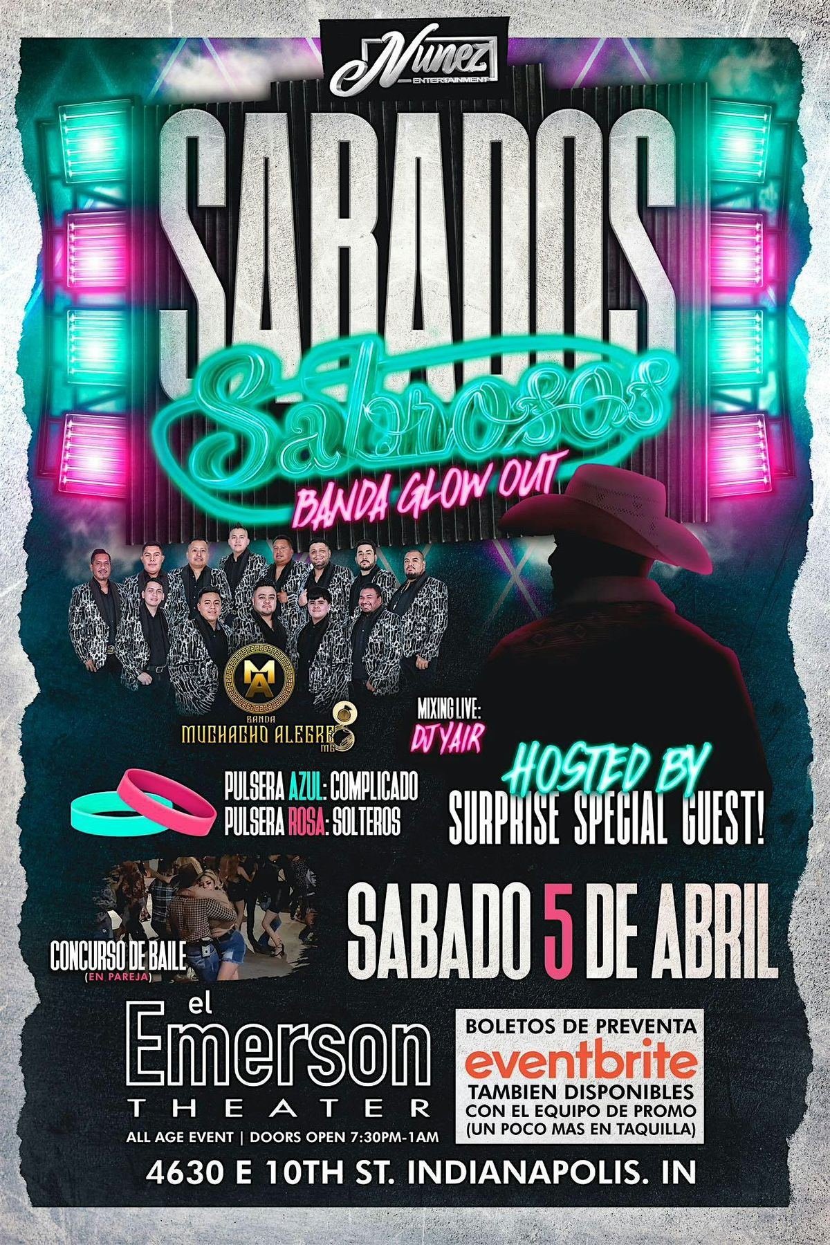 S\u00e1bados Sabrosos | Banda Glow Out | Banda Muchacho Alegre