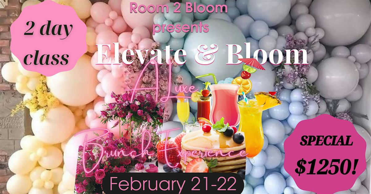 Elevate & Bloom: A Luxe Brunch Experience