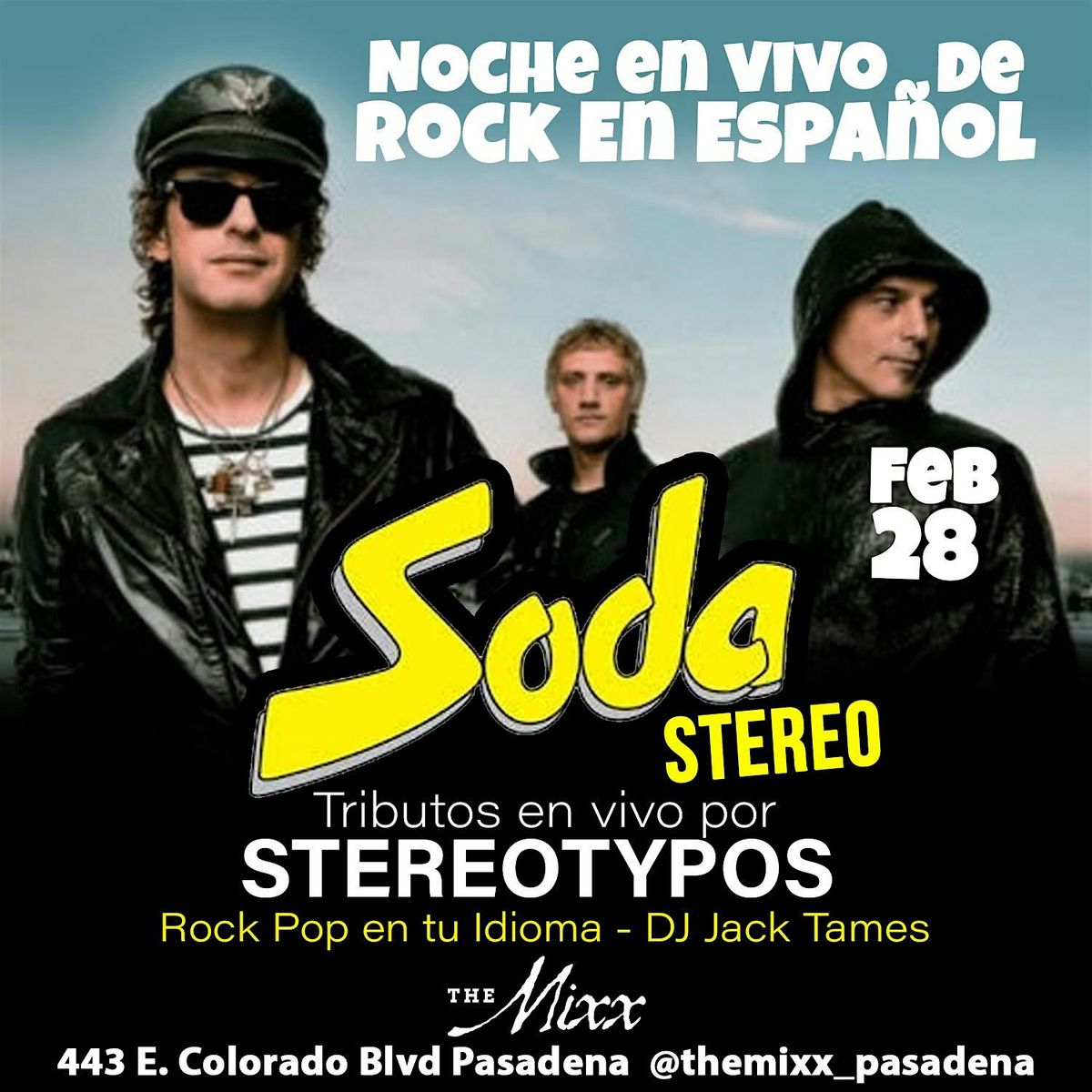 TRIBUTO en VIVO a SODA ESTEREO por STEREOTYPOS