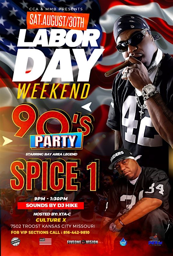 SPICE 1 PERFORMING LIVE AT THE 90\u2019S PARTY