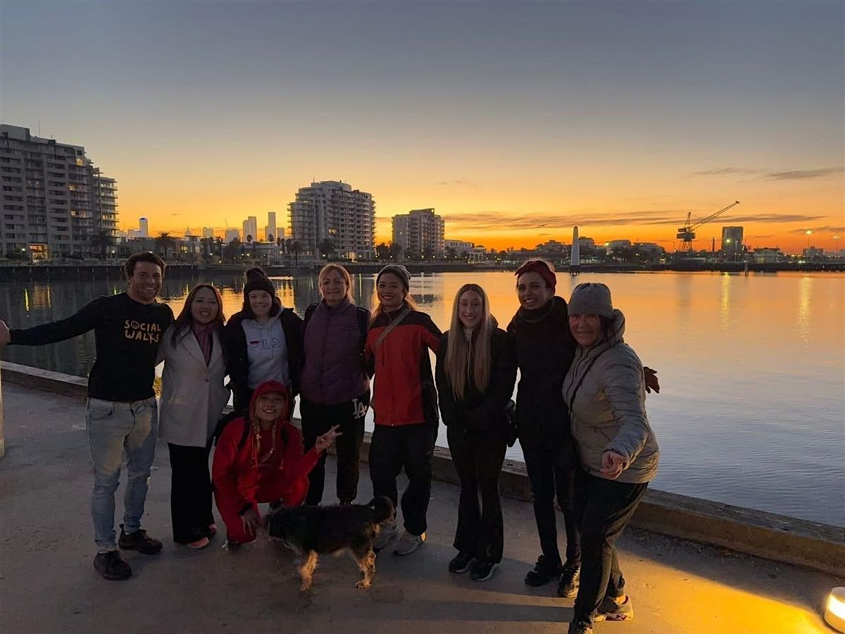 Port Melbourne Surf Club to Sandridge Lookout Sunrise Walk w\/DAN - Easy 5km