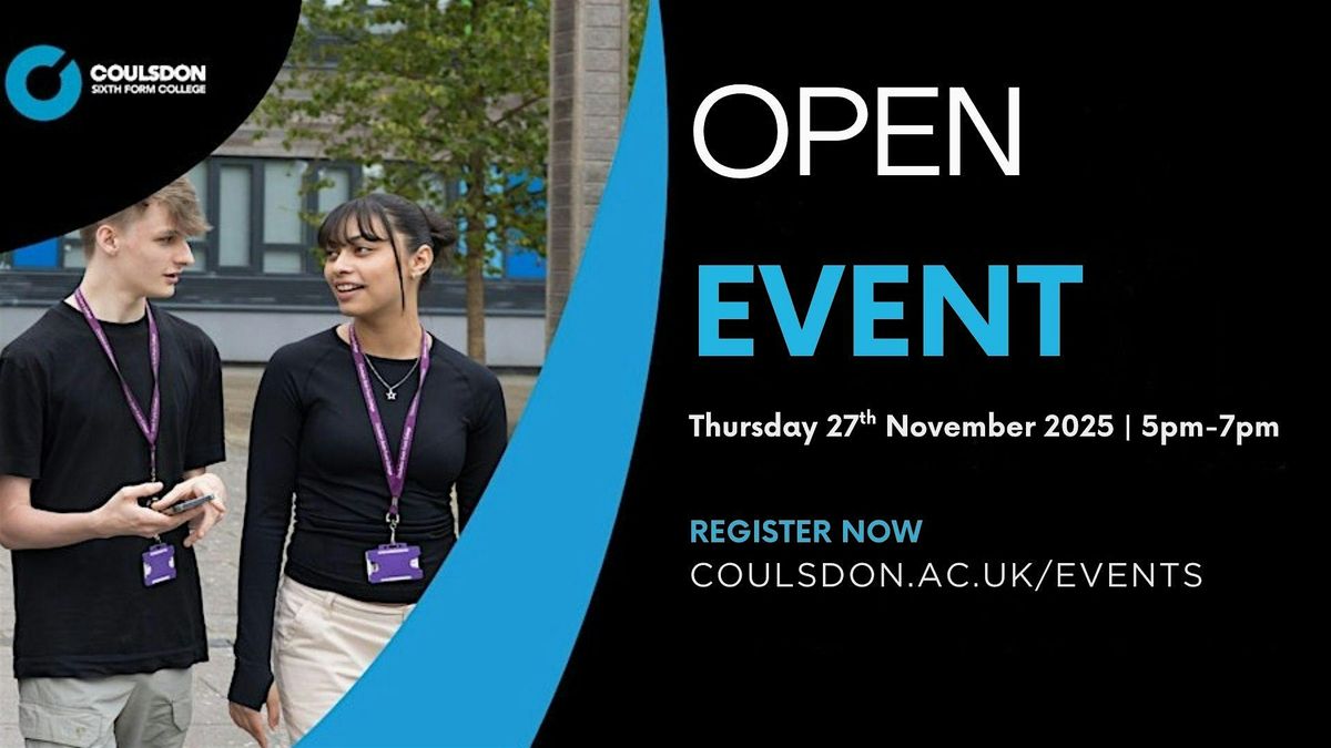 Coulsdon Sixth Form Open Event