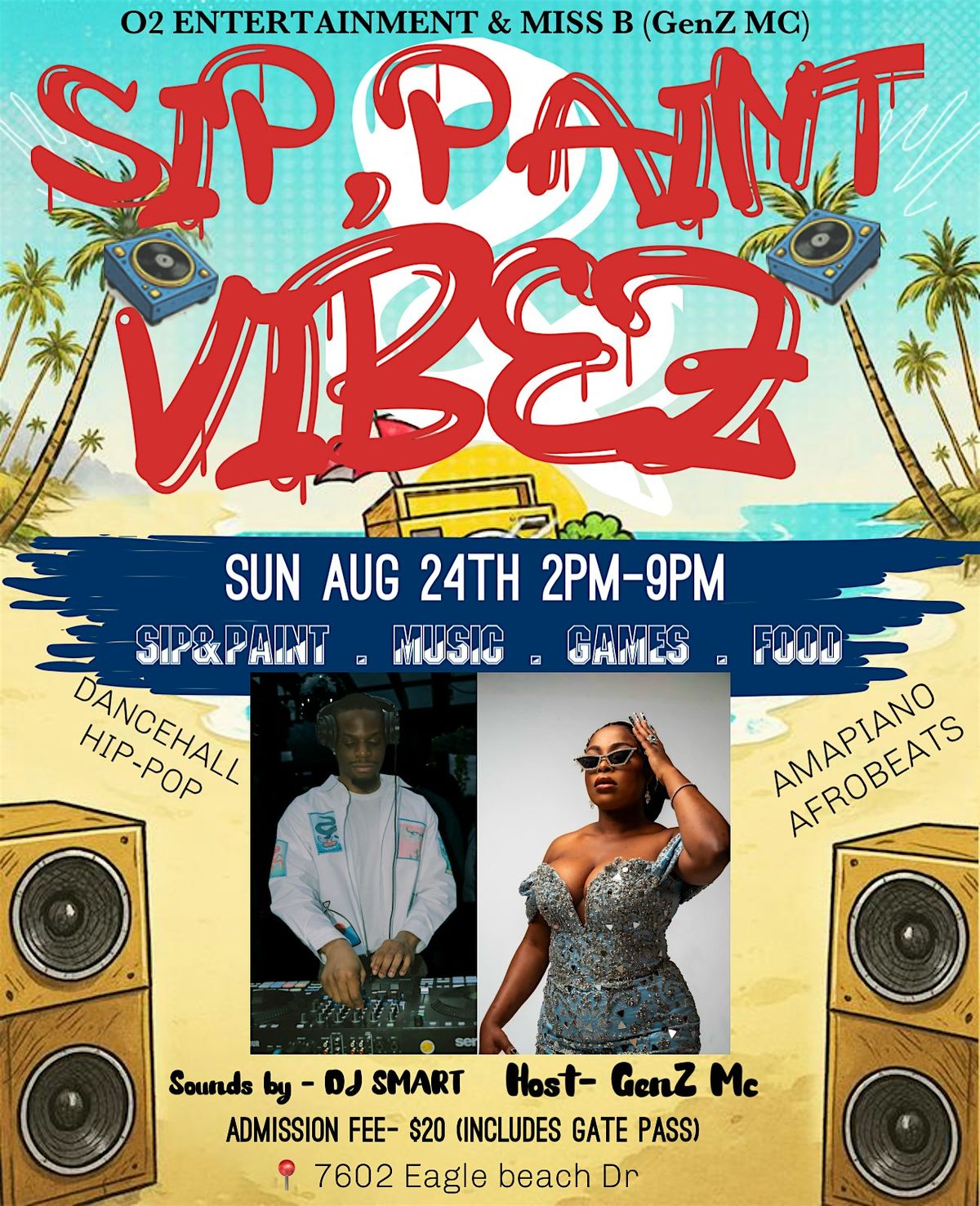 SIP . PAINT & VIBEZ