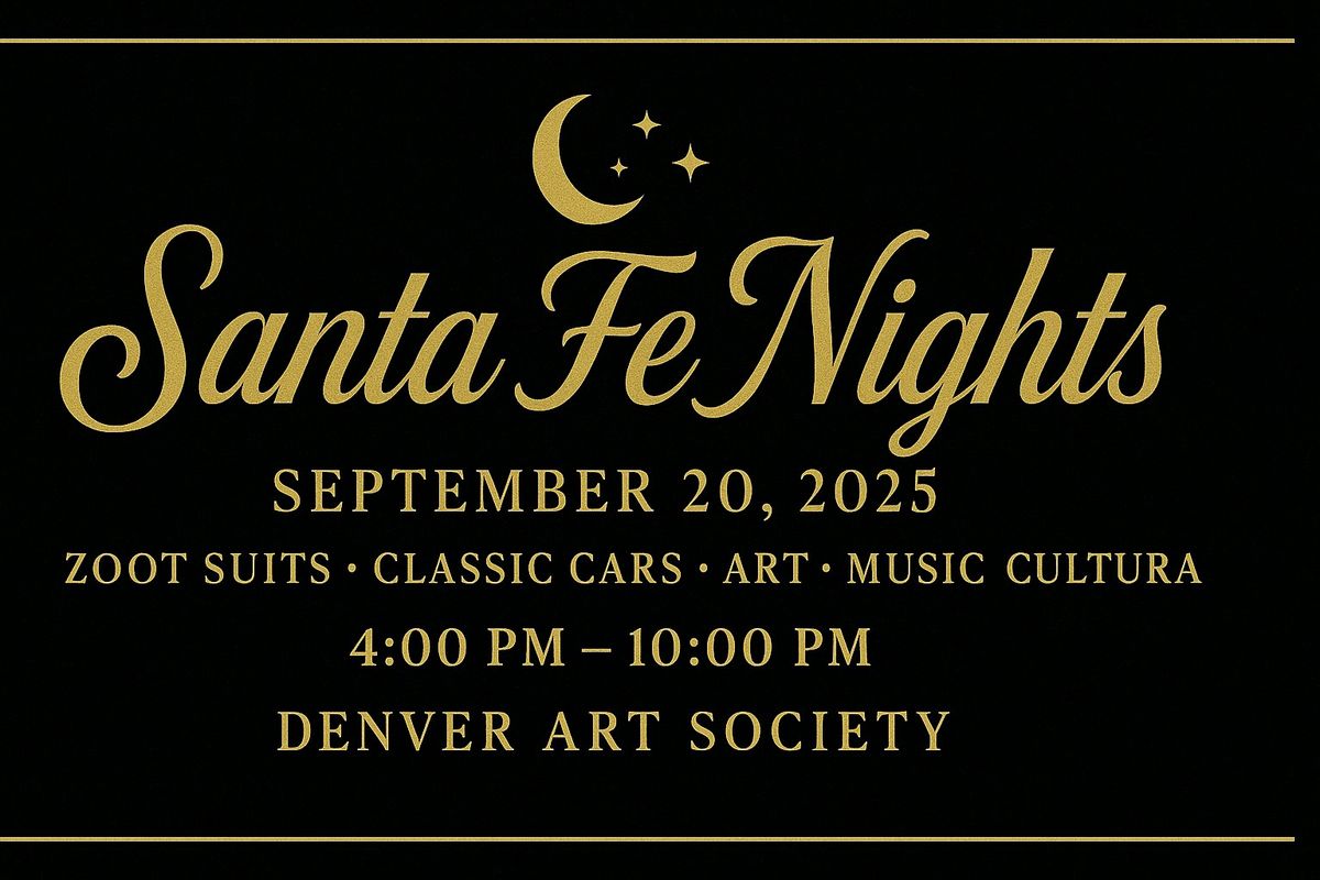 Santa Fe Nights: A Cultural Art Exhibit with Fashion & Bombas