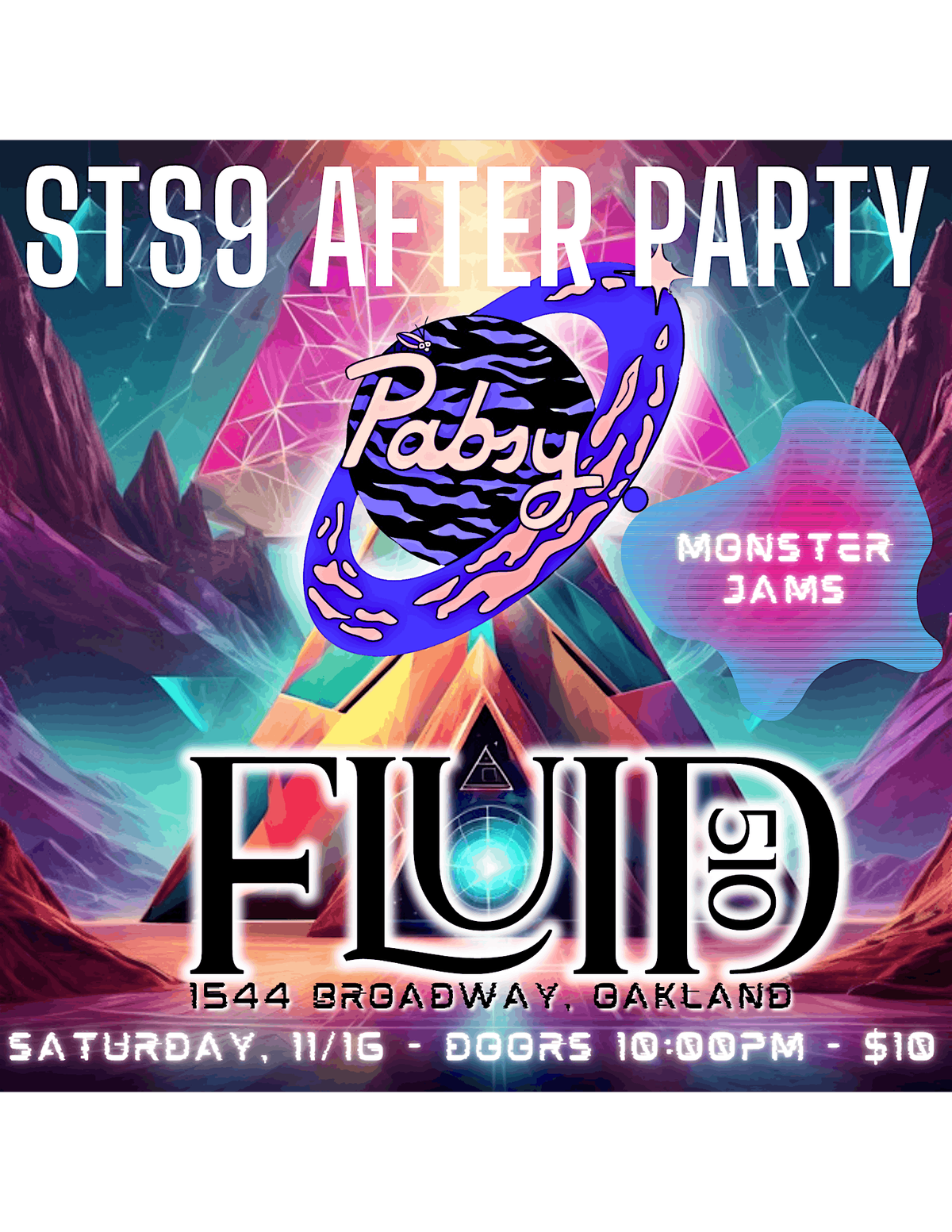 STS9 (Sound Tribe Sector 9) Afterparty 11\/16\/24 With Pabsy