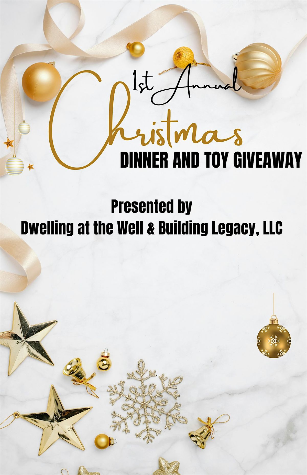 Annual Christmas Dinner and Toy Giveaway