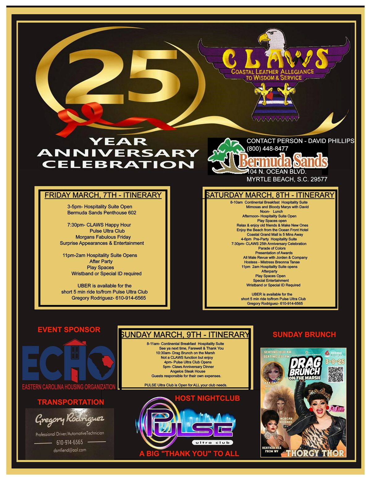 CLAWS 25th Anniversary Celebration