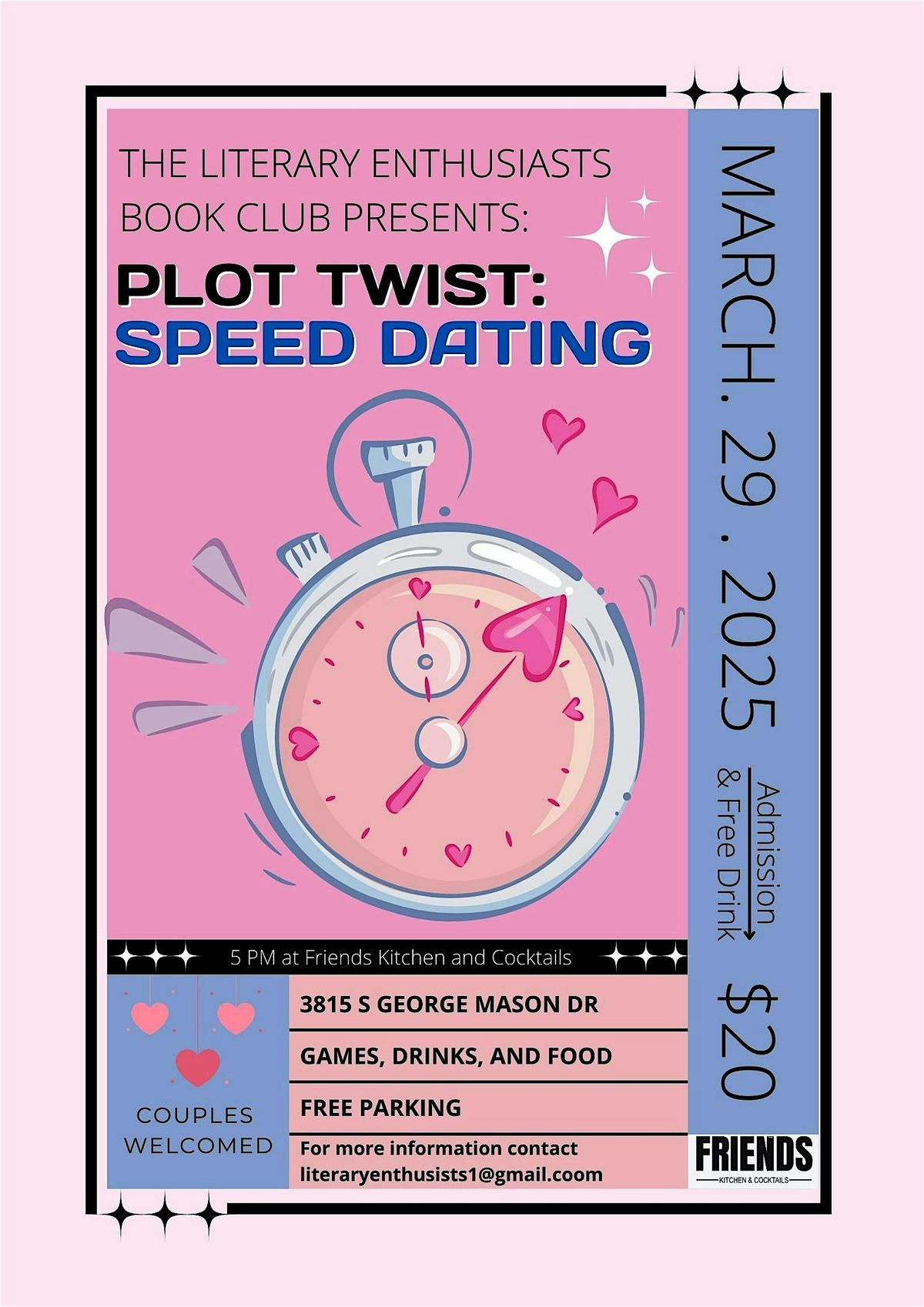 Plot Twist: Speed Dating