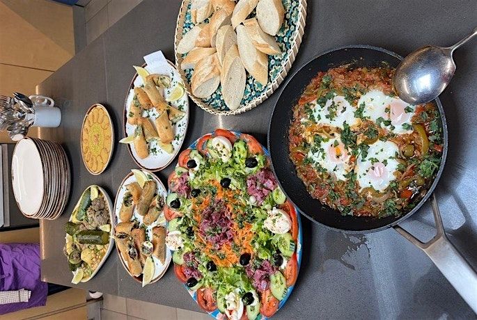 Algerian Cookery Class with Wassim |LONDON | Cookery School