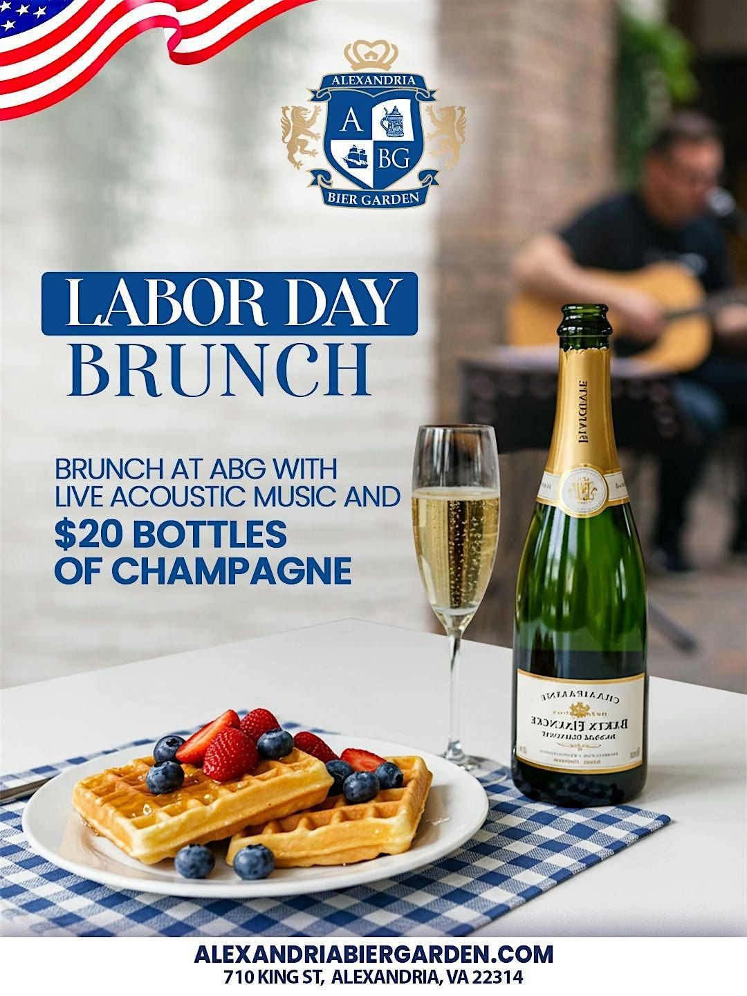 Labor Day Brunch at Alexandria Bier Garden
