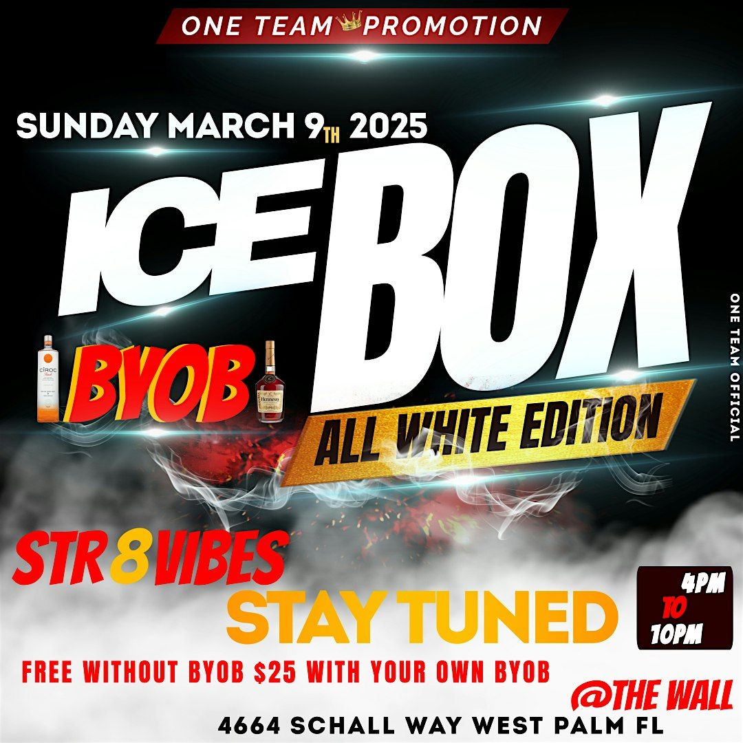 ICE BOX ALL WHITE  WPB FL,