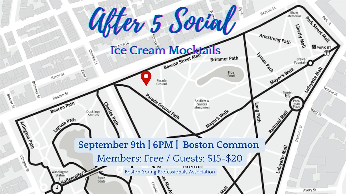 After 5 Social: Ice Cream Mocktails on The Common