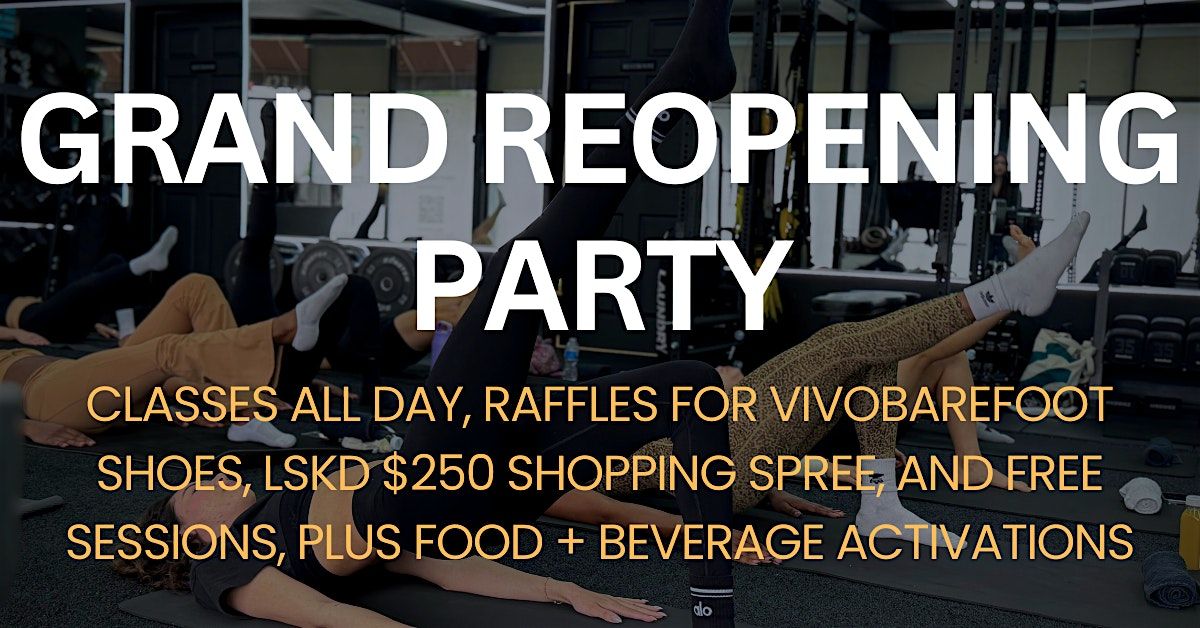 FITHUB REOPENING PARTY