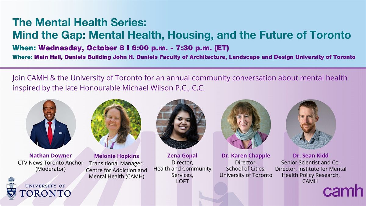 Mind the Gap: Mental Health, Housing, and the Future of Toronto