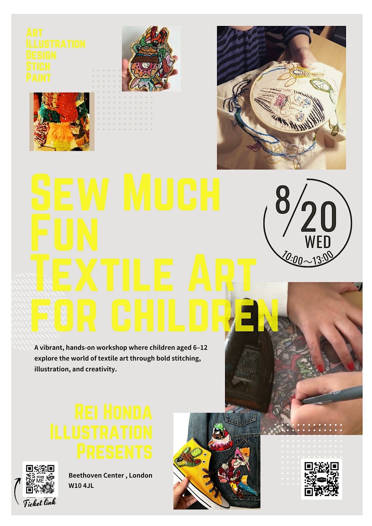 Sew Much Fun: Textile Art for Children  Age 6-12