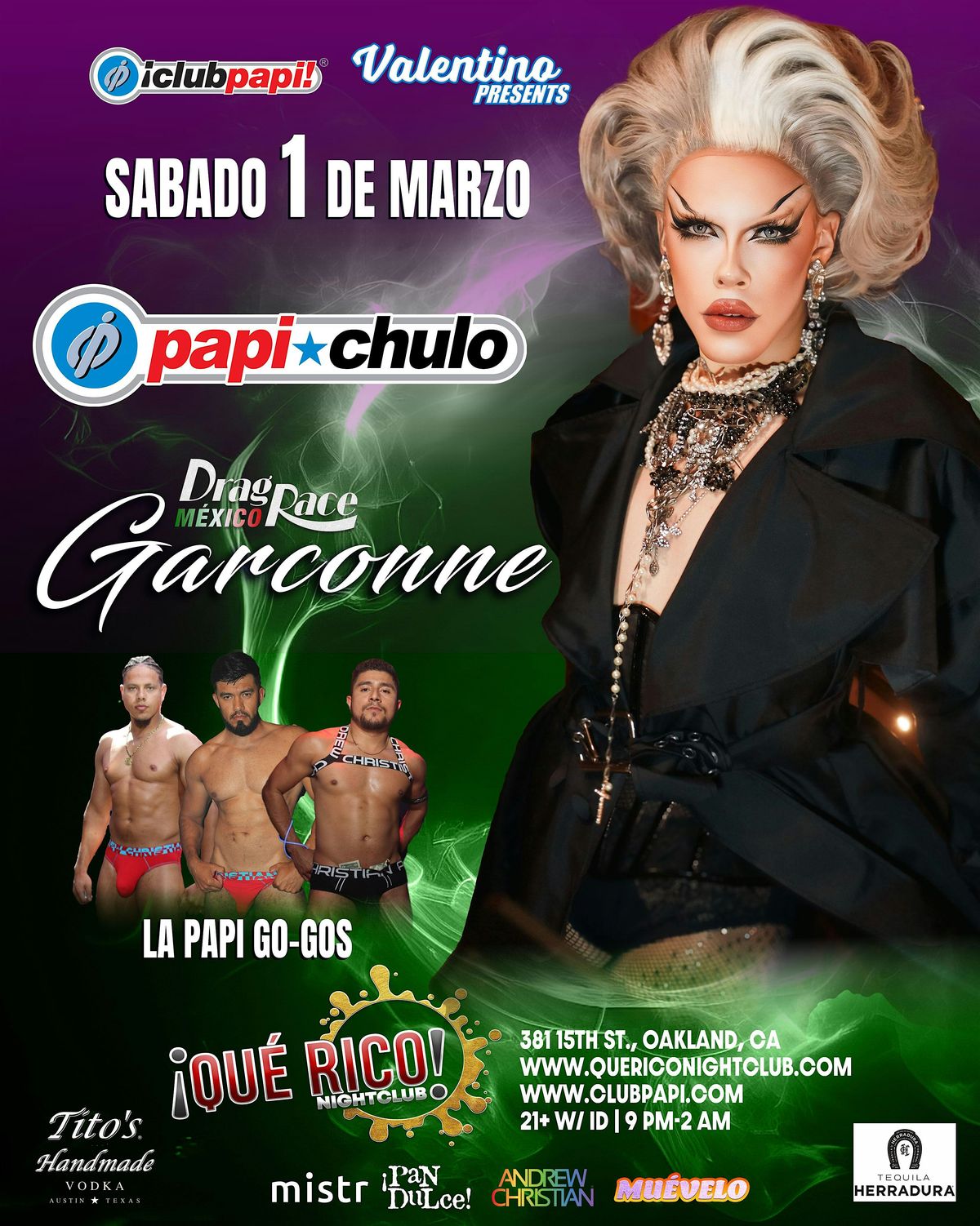 Papi Chulo: GARCONNE, RuPaul's Drag Race Mexico en Vivo!