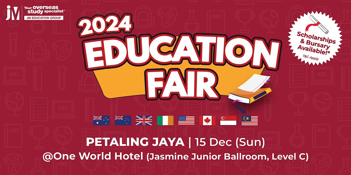 JM Education Fair III 2024 @ One World Hotel, PJ