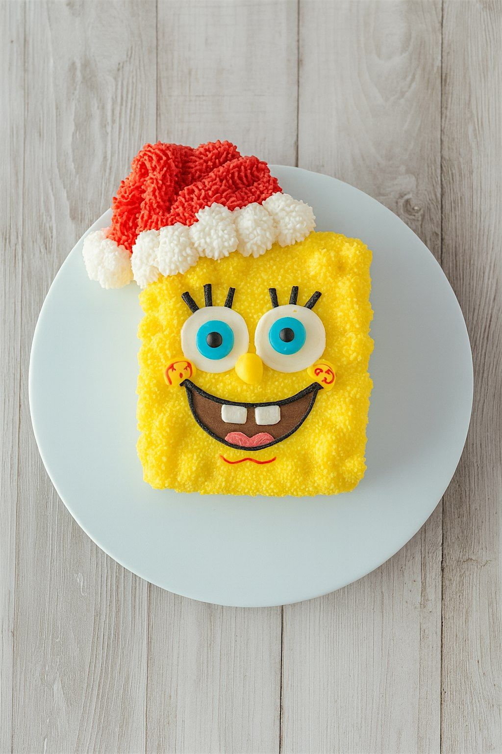 Kids Holiday Cake with Sponge Bob!
