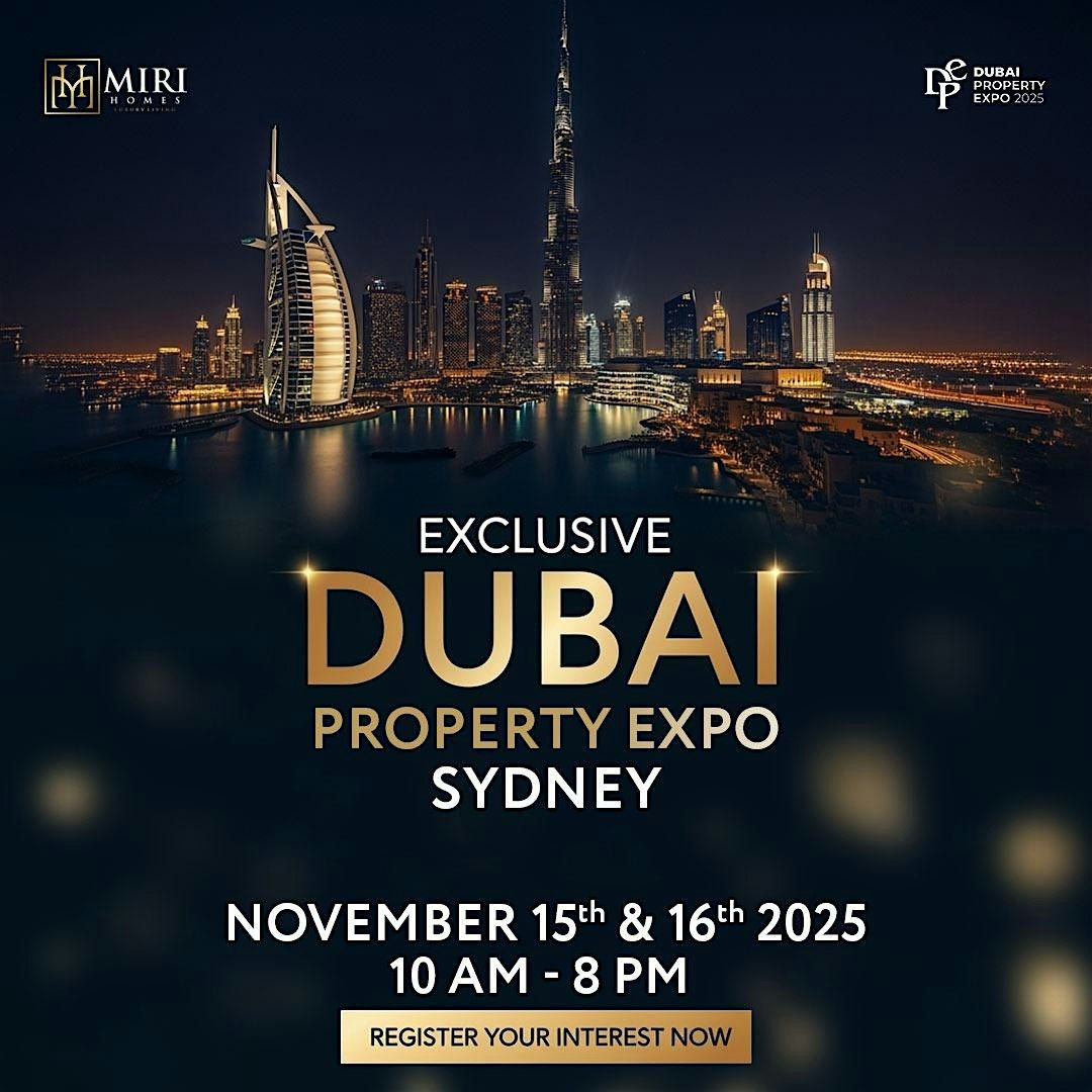 Dubai Property Expo - Sydney