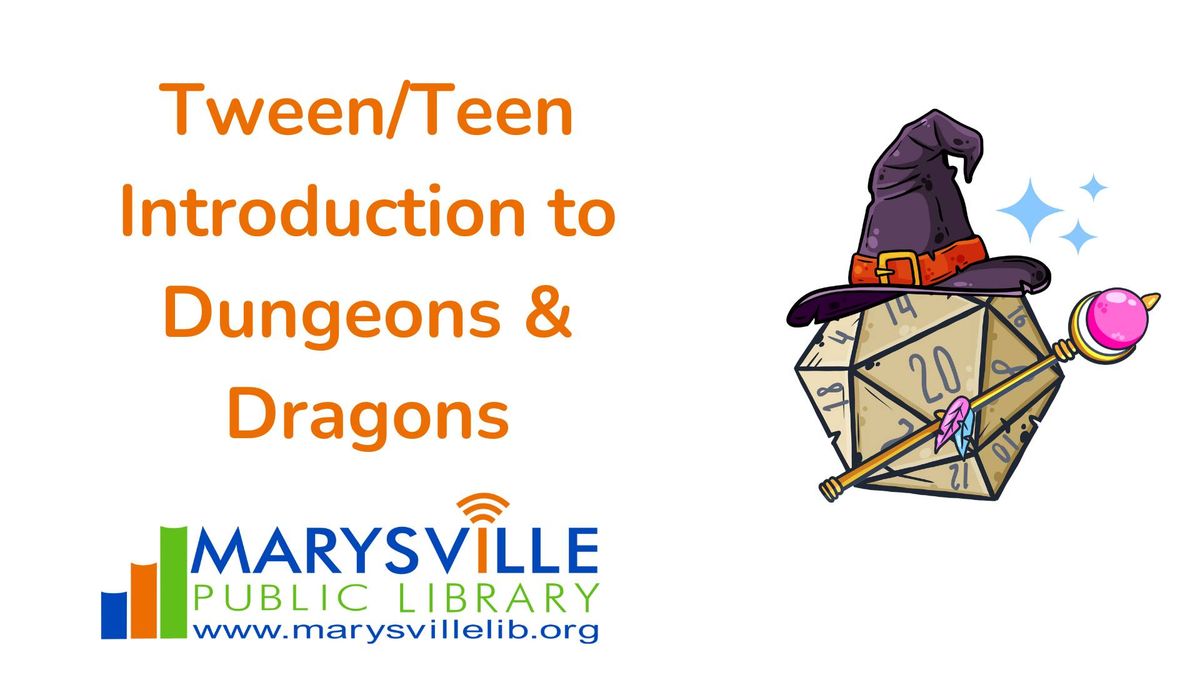 Tween\/Teen Introduction to Dungeons & Dragons