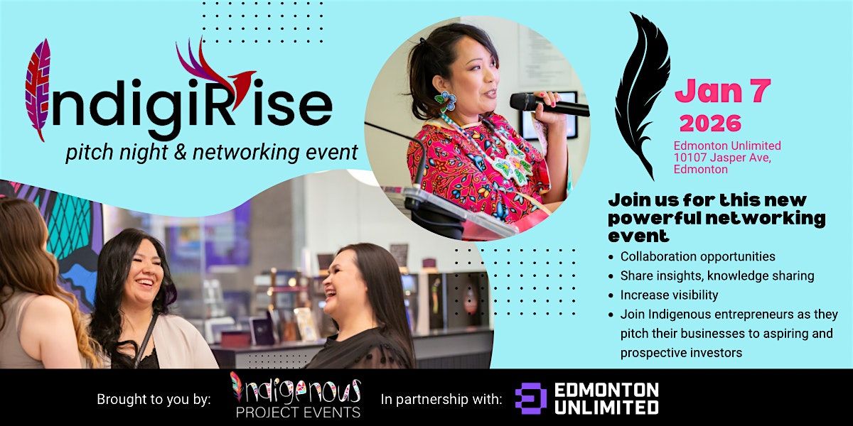 IndigiRise: Pitch Night and Networking Event