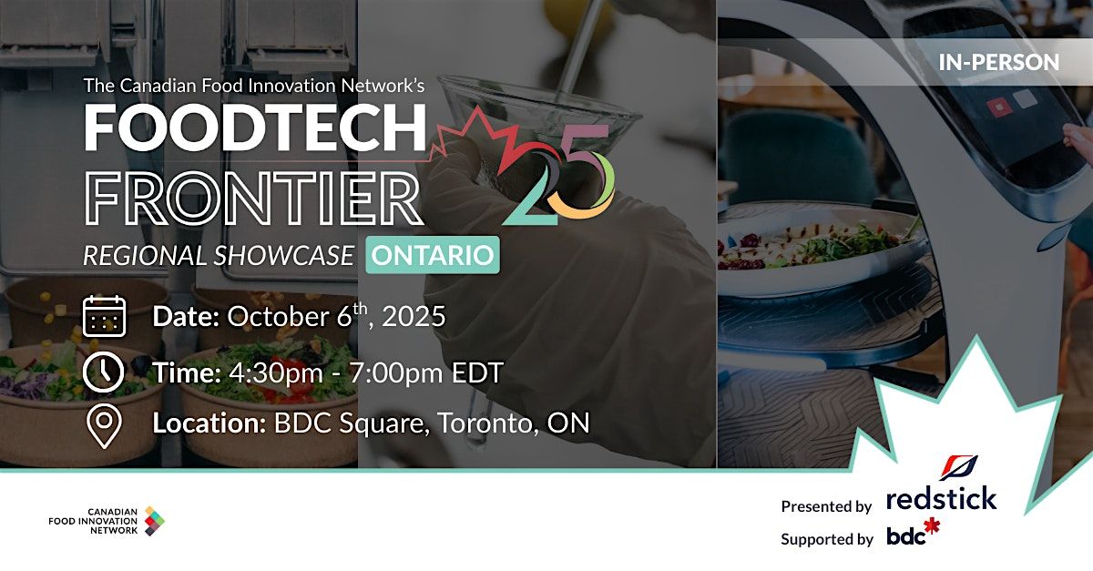 Foodtech Frontier 25: Ontario