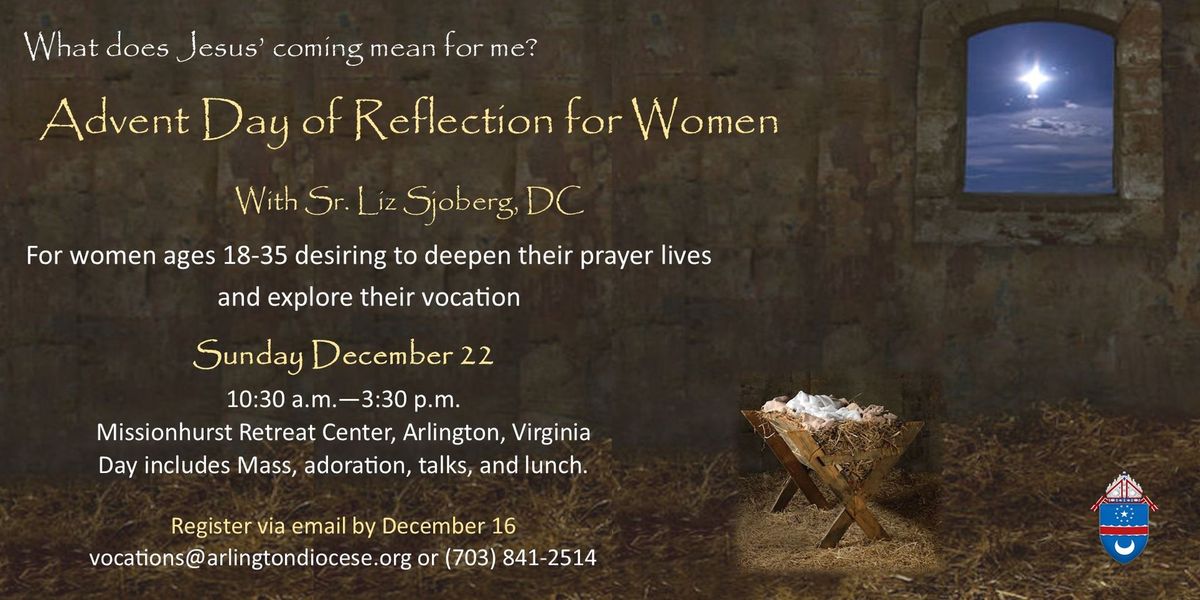 Advent Day of Recollection for Women Discerners