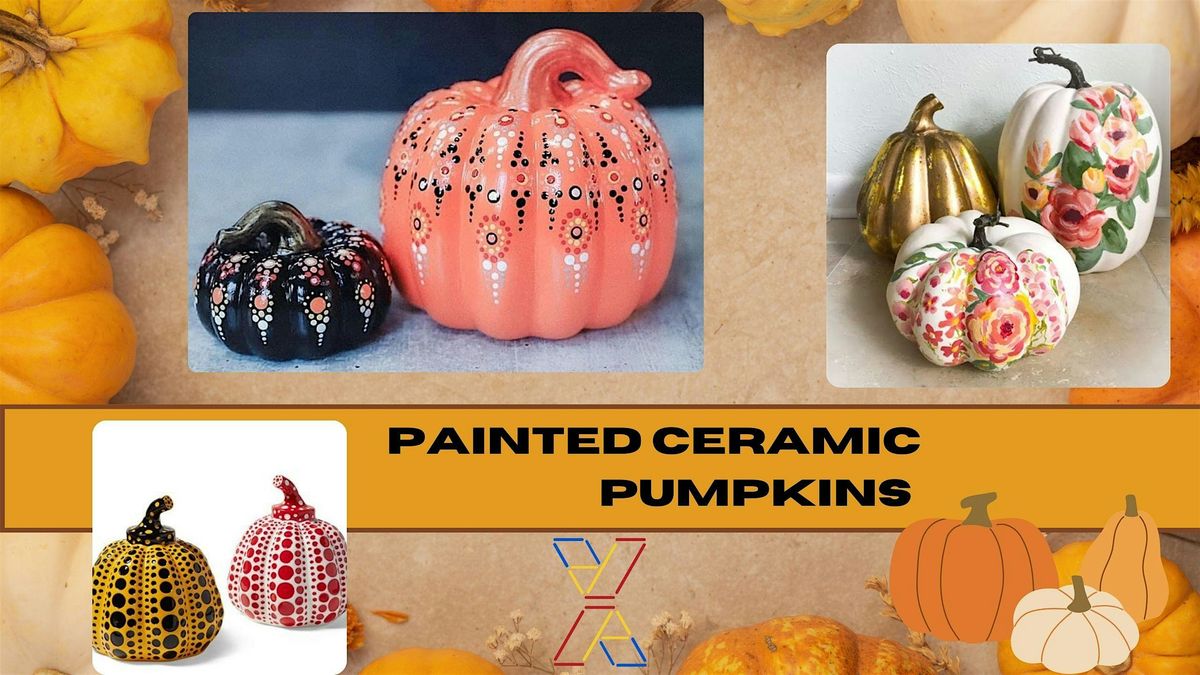 Painting Ceramic Pumpkins Workshop