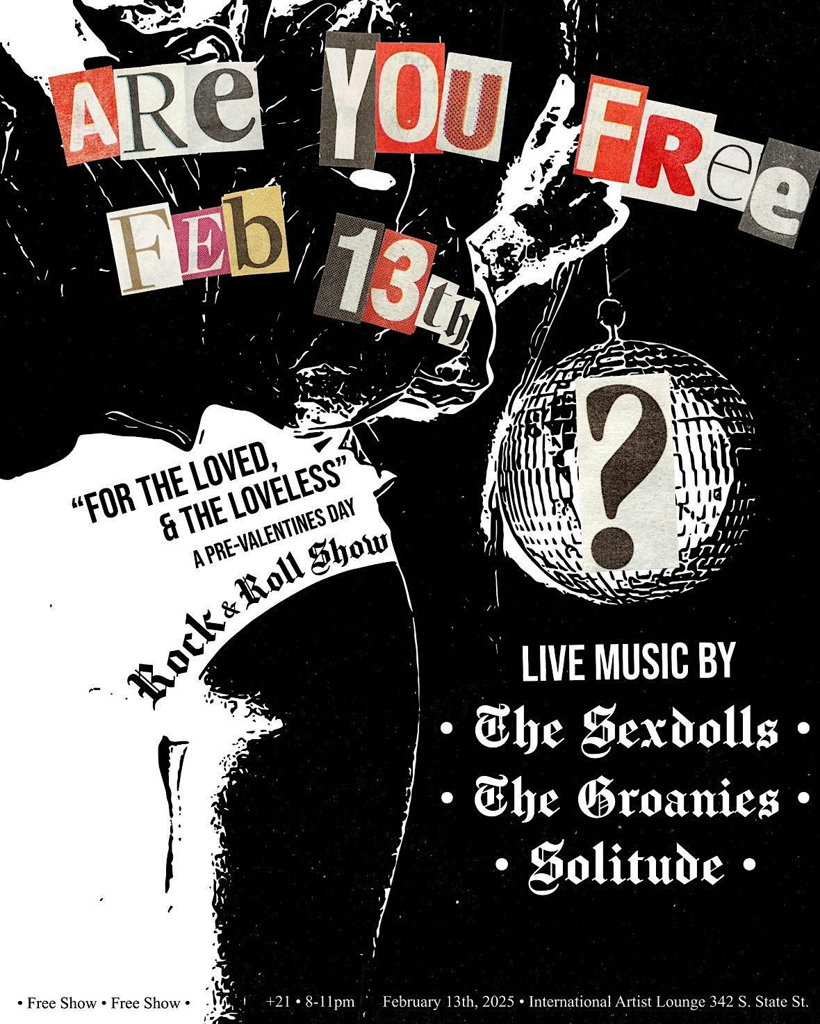 The Sexdolls with The Groanies & Solitude live at International