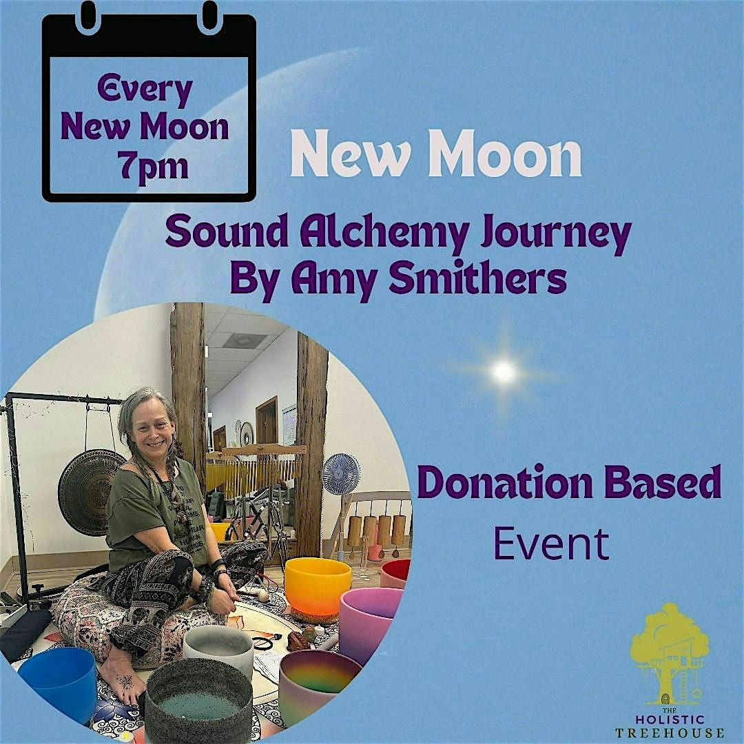 New Moon Sound Alchemy with Amy Smithers at The Holistic Treehouse