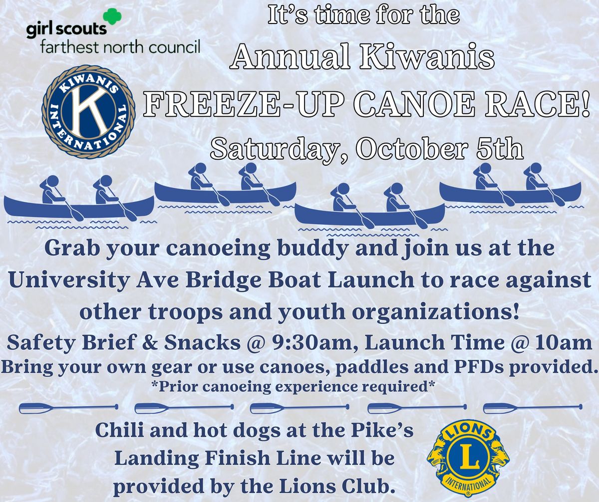 Freeze-Up Canoe Race