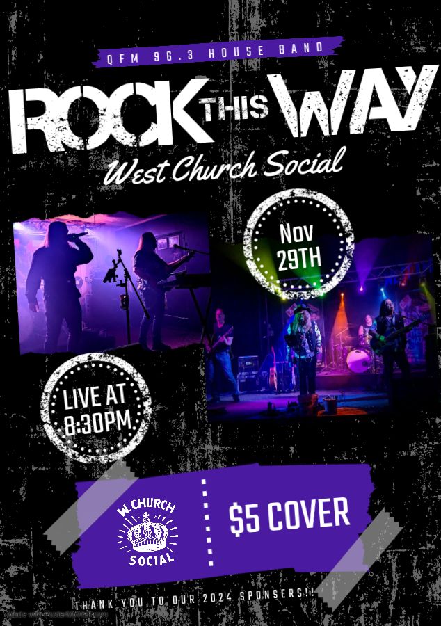 Rock This Way - LIVE at West Church Social