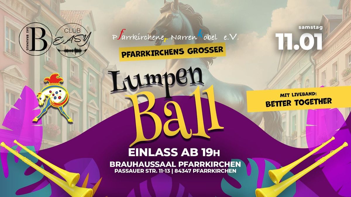 \ud83c\udf8aLumpenball im Brauhaussaal\ud83c\udf8a