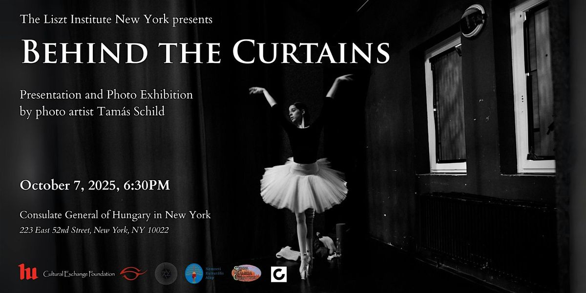 Behind the Curtains - Presentation and Exhibition by Tam\u00e1s Schild