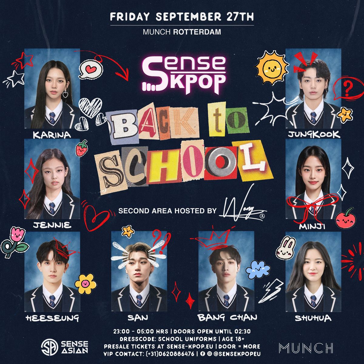 Sense Kpop x WONG - Back to School