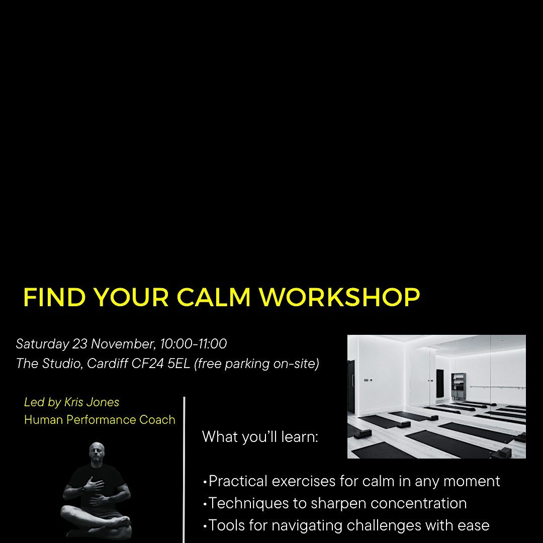 Find Your Calm Workshop