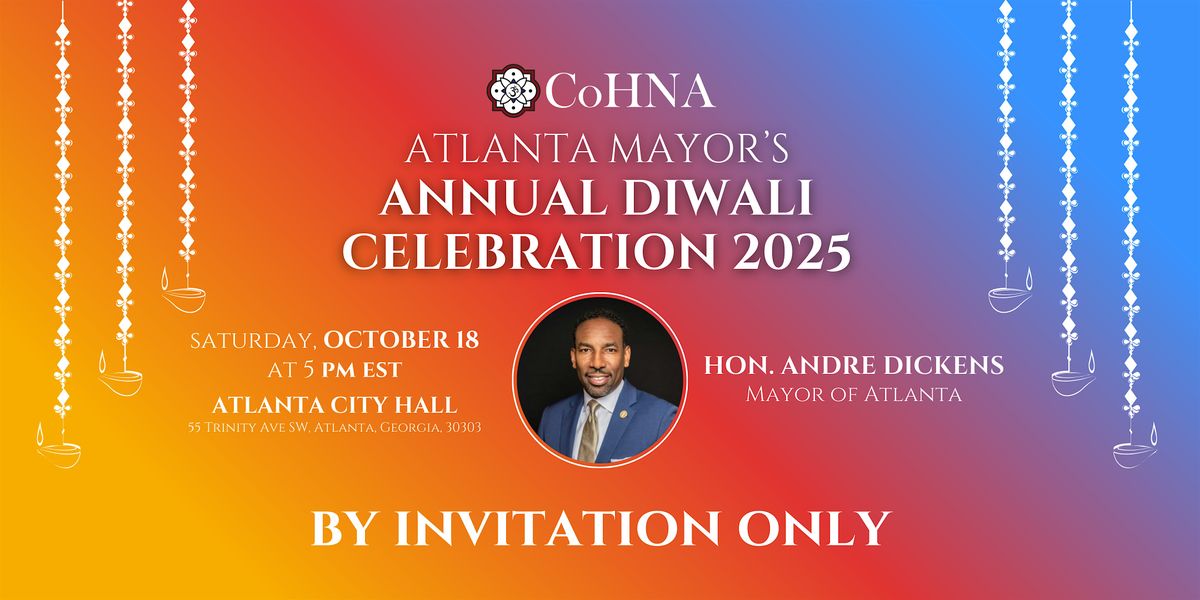 Atlanta Mayor's Annual Diwali Celebration