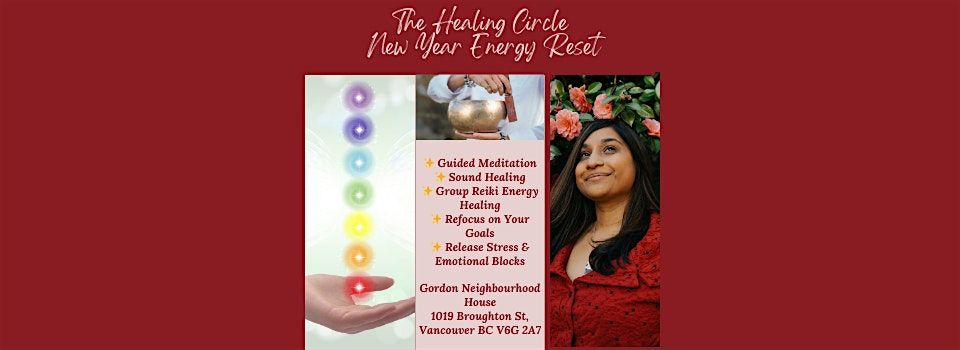 The Healing Circle: New Year Energy Reset